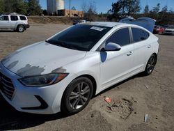 Salvage cars for sale at Gaston, SC auction: 2018 Hyundai Elantra SEL