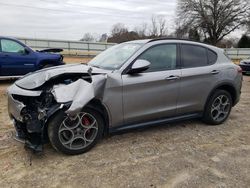 Salvage cars for sale at Chatham, VA auction: 2018 Alfa Romeo Stelvio Sport