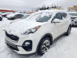 Salvage cars for sale from Copart Montreal Est, QC: 2020 KIA Sportage LX