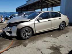 Salvage cars for sale at Riverview, FL auction: 2016 Honda Accord LX