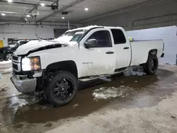 Salvage trucks for sale at Candia, NH auction: 2011 Chevrolet Silverado C2500 Heavy Duty