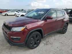 Jeep salvage cars for sale: 2021 Jeep Compass Latitude