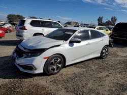 Vehiculos salvage en venta de Copart Cleveland: 2021 Honda Civic LX