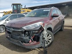 Salvage cars for sale at Brighton, CO auction: 2017 Hyundai Tucson Limited