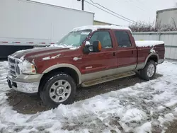 Salvage trucks for sale at Lexington, KY auction: 2005 Ford F250 Super Duty