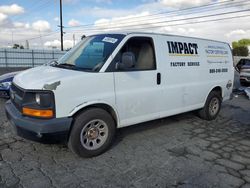 Chevrolet Express g1500 salvage cars for sale: 2011 Chevrolet Express G1500