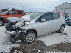 Salvage cars for sale at Nampa, ID auction: 2013 Nissan Leaf S