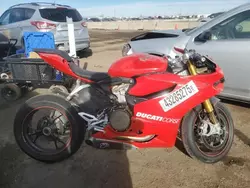 Ducati 1100-1199 salvage cars for sale: 2014 Ducati Superbike 1199 Panigale