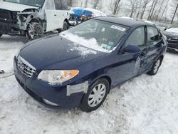 Hyundai salvage cars for sale: 2010 Hyundai Elantra Blue