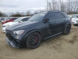 Salvage cars for sale at Windsor, NJ auction: 2021 Mercedes-Benz GLE 63 AMG 4matic