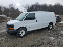 Salvage cars for sale from Copart West Mifflin, PA: 2017 Chevrolet Express G2500