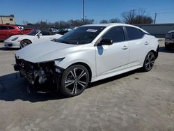 Salvage cars for sale at Wilmer, TX auction: 2022 Nissan Sentra SR