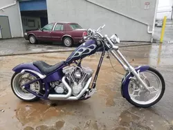 Salvage motorcycles for sale at Hillsborough, NJ auction: 2003 Big Dog Chopper