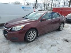 Chevrolet salvage cars for sale: 2015 Chevrolet Malibu 1LT