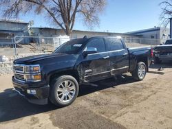 Salvage cars for sale at Albuquerque, NM auction: 2015 Chevrolet Silverado K1500 High Country