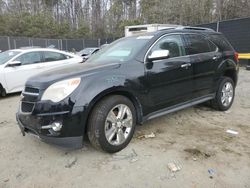 Salvage cars for sale at Waldorf, MD auction: 2011 Chevrolet Equinox LTZ