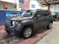 Salvage cars for sale at Angola, NY auction: 2016 Jeep Renegade Latitude