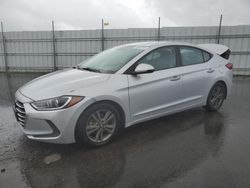 Salvage cars for sale at Antelope, CA auction: 2018 Hyundai Elantra SEL