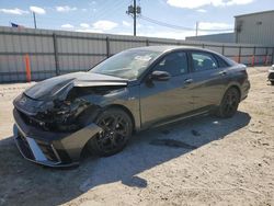 Salvage cars for sale at Jacksonville, FL auction: 2024 Hyundai Elantra N Line