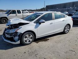 Salvage cars for sale at Fredericksburg, VA auction: 2017 Chevrolet Cruze LS