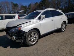 Salvage cars for sale at auction: 2012 Lexus RX 450H