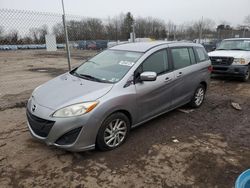 Mazda 5 salvage cars for sale: 2014 Mazda 5 Sport