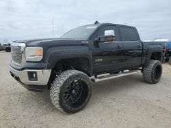 Salvage trucks for sale at San Antonio, TX auction: 2015 GMC Sierra K1500 SLE