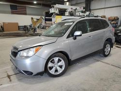 Salvage cars for sale at Greenwood, NE auction: 2015 Subaru Forester 2.5I Limited