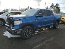 Toyota salvage cars for sale: 2016 Toyota Tundra Crewmax SR5