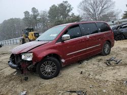 Salvage cars for sale at Seaford, DE auction: 2013 Chrysler Town & Country Touring L