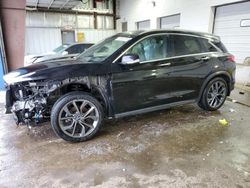 Salvage cars for sale at Chicago Heights, IL auction: 2019 Infiniti QX50 Essential