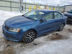 Salvage cars for sale at Central Square, NY auction: 2017 Volkswagen Jetta SE