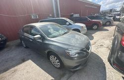 Nissan Sentra Vehiculos salvage en venta: 2017 Nissan Sentra S