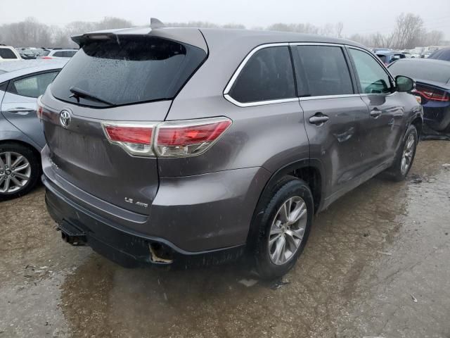 2014 Toyota Highlander LE