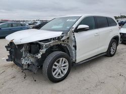 Vehiculos salvage en venta de Copart Houston, TX: 2016 Toyota Highlander LE