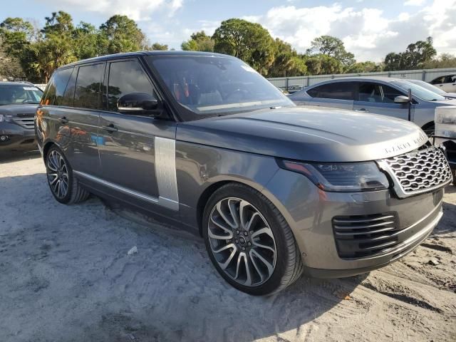 2019 Land Rover Range Rover HSE