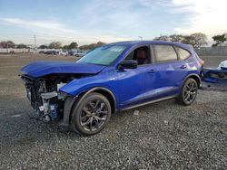 Salvage cars for sale at San Diego, CA auction: 2022 Acura MDX A-Spec