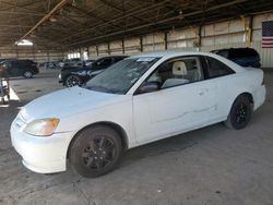 Salvage cars for sale at Phoenix, AZ auction: 2003 Honda Civic LX