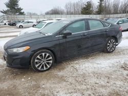 Salvage cars for sale at Davison, MI auction: 2019 Ford Fusion SE