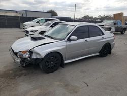 Salvage cars for sale at Orlando, FL auction: 2004 Subaru Impreza WRX