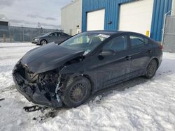 Salvage cars for sale from Copart Elmsdale, NS: 2020 Hyundai Elantra SE