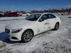 Mercedes-Benz salvage cars for sale: 2016 Mercedes-Benz C 300 4matic