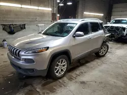 Salvage SUVs for sale at auction: 2016 Jeep Cherokee Latitude