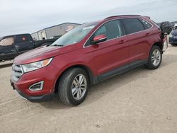 Salvage cars for sale at Amarillo, TX auction: 2018 Ford Edge SEL