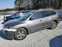 Nissan salvage cars for sale: 2018 Nissan Pathfinder S