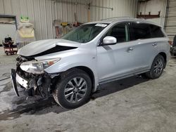 Salvage cars for sale at Tulsa, OK auction: 2015 Infiniti QX60