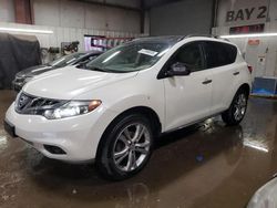 Salvage cars for sale at Elgin, IL auction: 2012 Nissan Murano S