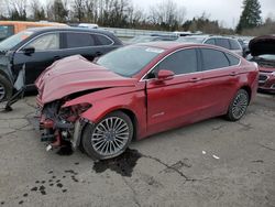 Ford Fusion se Hybrid salvage cars for sale: 2017 Ford Fusion SE Hybrid