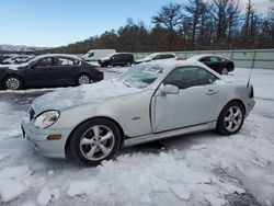 Salvage cars for sale at Brookhaven, NY auction: 2002 Mercedes-Benz SLK 320