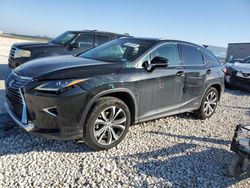 Salvage cars for sale at Taylor, TX auction: 2016 Lexus RX 450H Base